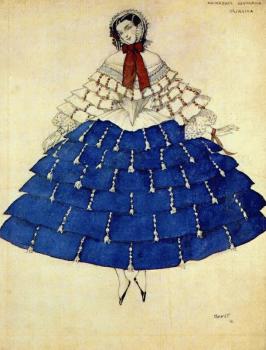 Leon Bakst : The carnival chiarina